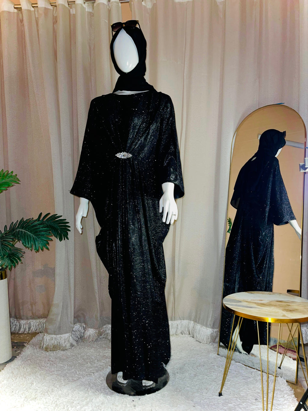Midnight Moonveil Kaftan