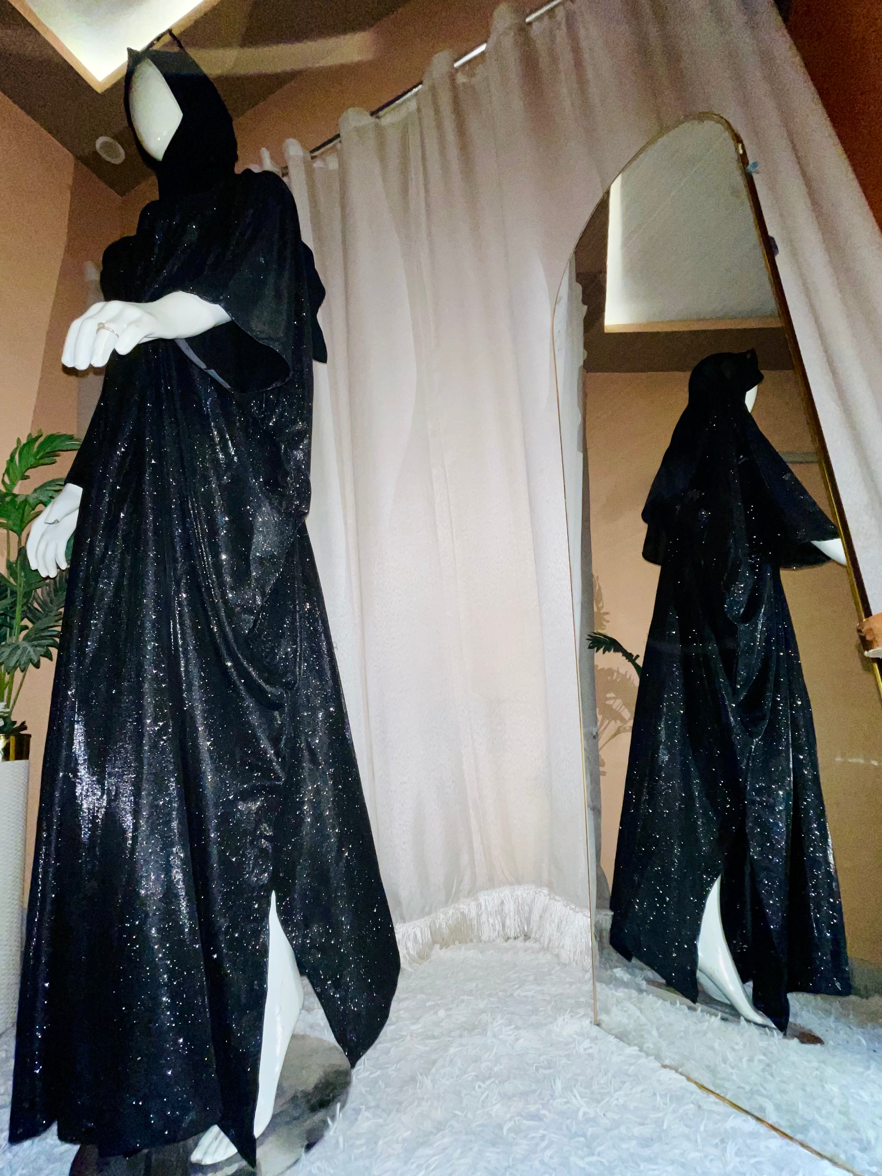 Midnight Moonveil Kaftan