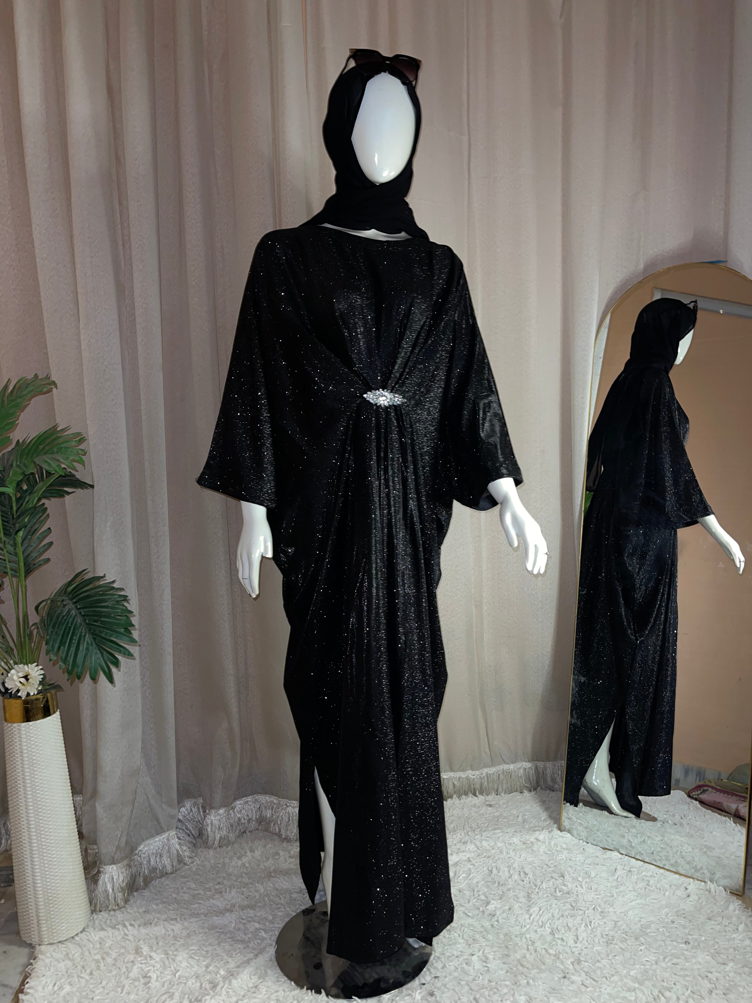 Midnight Moonveil Kaftan